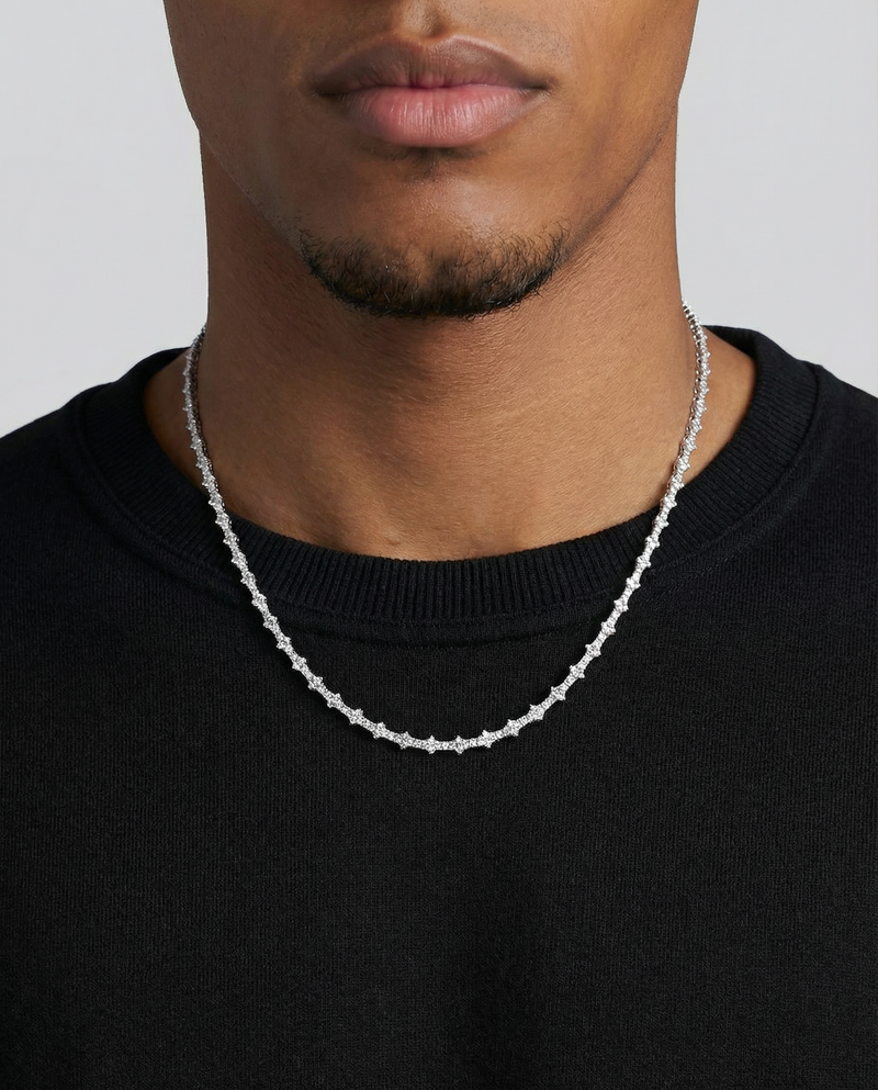 Crystal Flow Silver