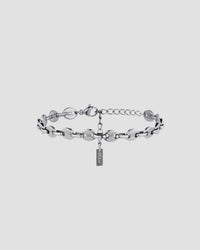 Koluré Mariner Bracelet – Mariner-Armband aus Edelstahl in Silber
