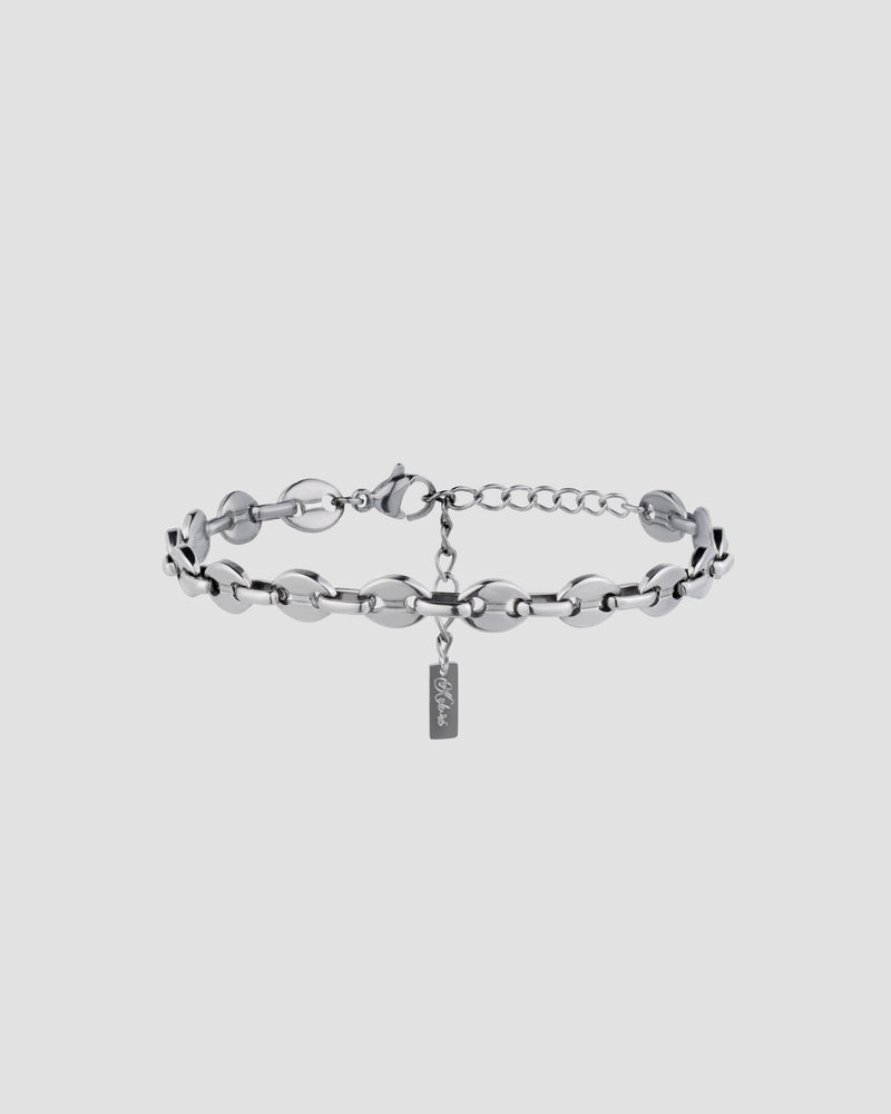 Koluré Mariner Bracelet – Mariner-Armband aus Edelstahl in Silber