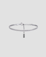 Koluré Flow Bracelet – geflochtenes Armband aus Edelstahl in Silber