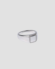 Koluré Signet Ring Silver – Siegelring aus Edelstahl in Silber