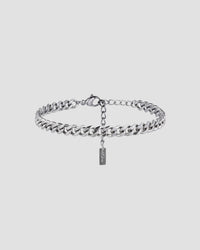 Koluré Cuban Link Bracelet – Cuban-Link-Armband aus Edelstahl in Silber