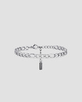 Koluré Figaro Bracelet – Figaro-Armband aus Edelstahl in Silber