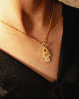 Hamsa Chain Gold