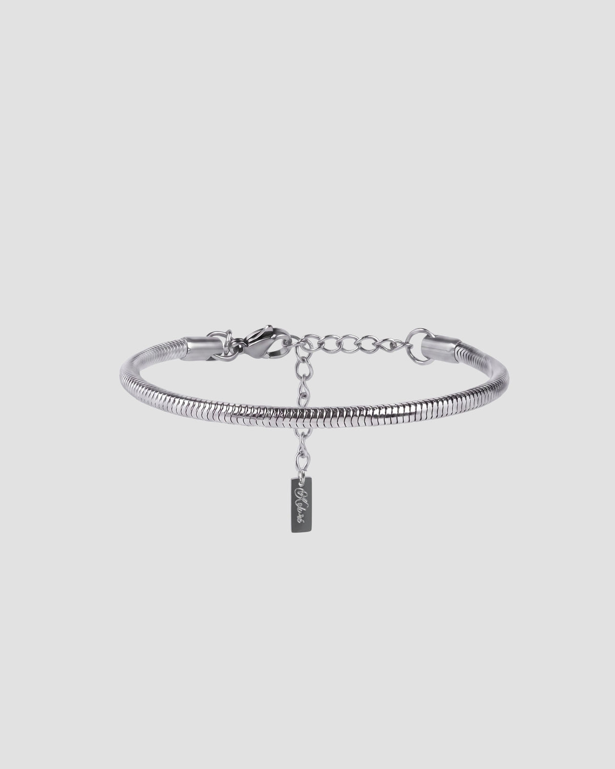 Koluré Snake Bracelet – Snake-Armband aus Edelstahl in Silber