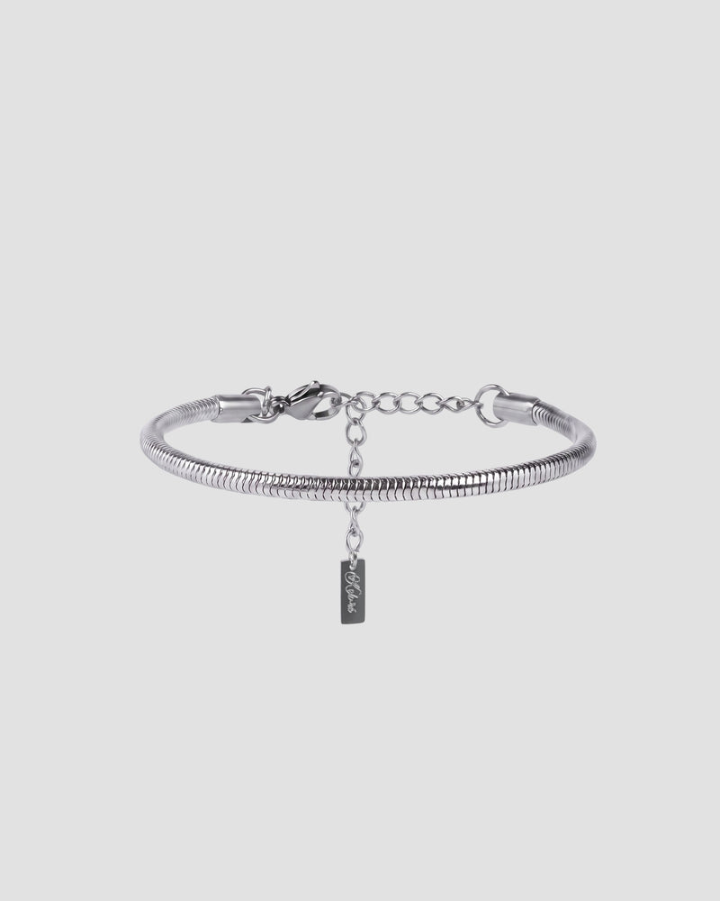 Koluré Snake Bracelet – Snake-Armband aus Edelstahl in Silber