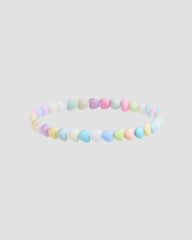 Koluré Iceman Heart Bracelet – mehrfarbiges Armband mit Herz-Elementen