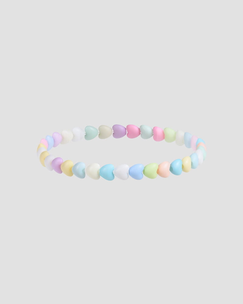 Koluré Iceman Heart Bracelet – mehrfarbiges Armband mit Herz-Elementen