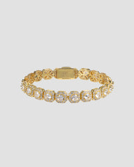 Koluré Baguette Bracelet Gold – 18K vergoldetes, steinbesetztes Armband mit Zirkonia