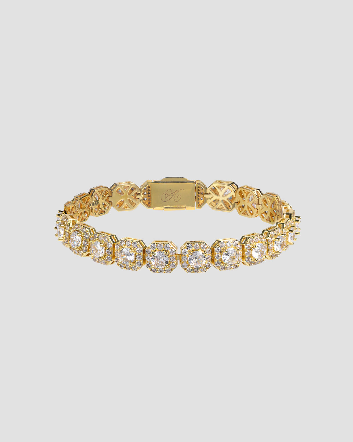 Koluré Baguette Bracelet Gold – 18K vergoldetes, steinbesetztes Armband mit Zirkonia