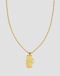 Koluré WNBA Chain Gold – Halskette aus Edelstahl in Gold mit Sport-Charms