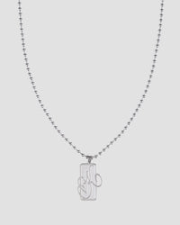 Koluré WNBA Chain – Halskette aus Edelstahl in Silber mit Sport-Charms