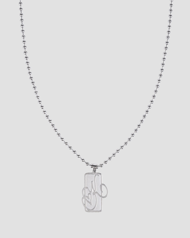 Koluré WNBA Chain – Halskette aus Edelstahl in Silber mit Sport-Charms