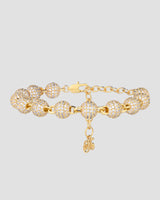 Frozen Orb Bracelet Gold