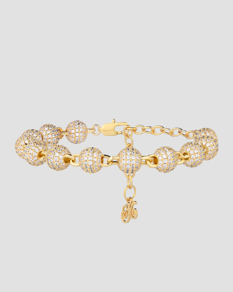 Frozen Orb Bracelet Gold