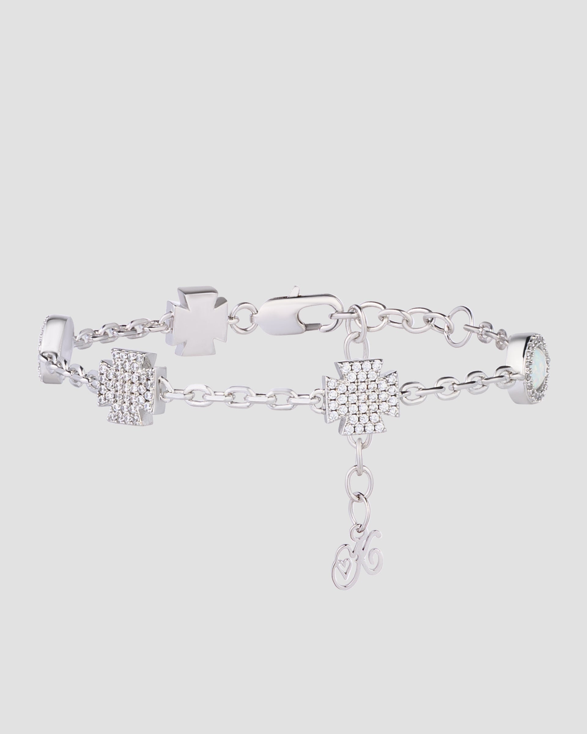 Arctic Charm Bracelet Silver