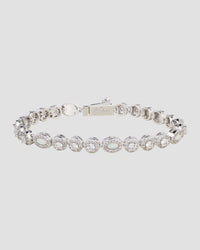 Luxe Crystal Bracelet Silver