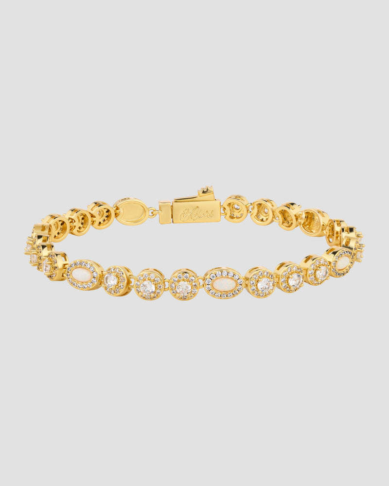 Luxe Crystal Bracelet Gold