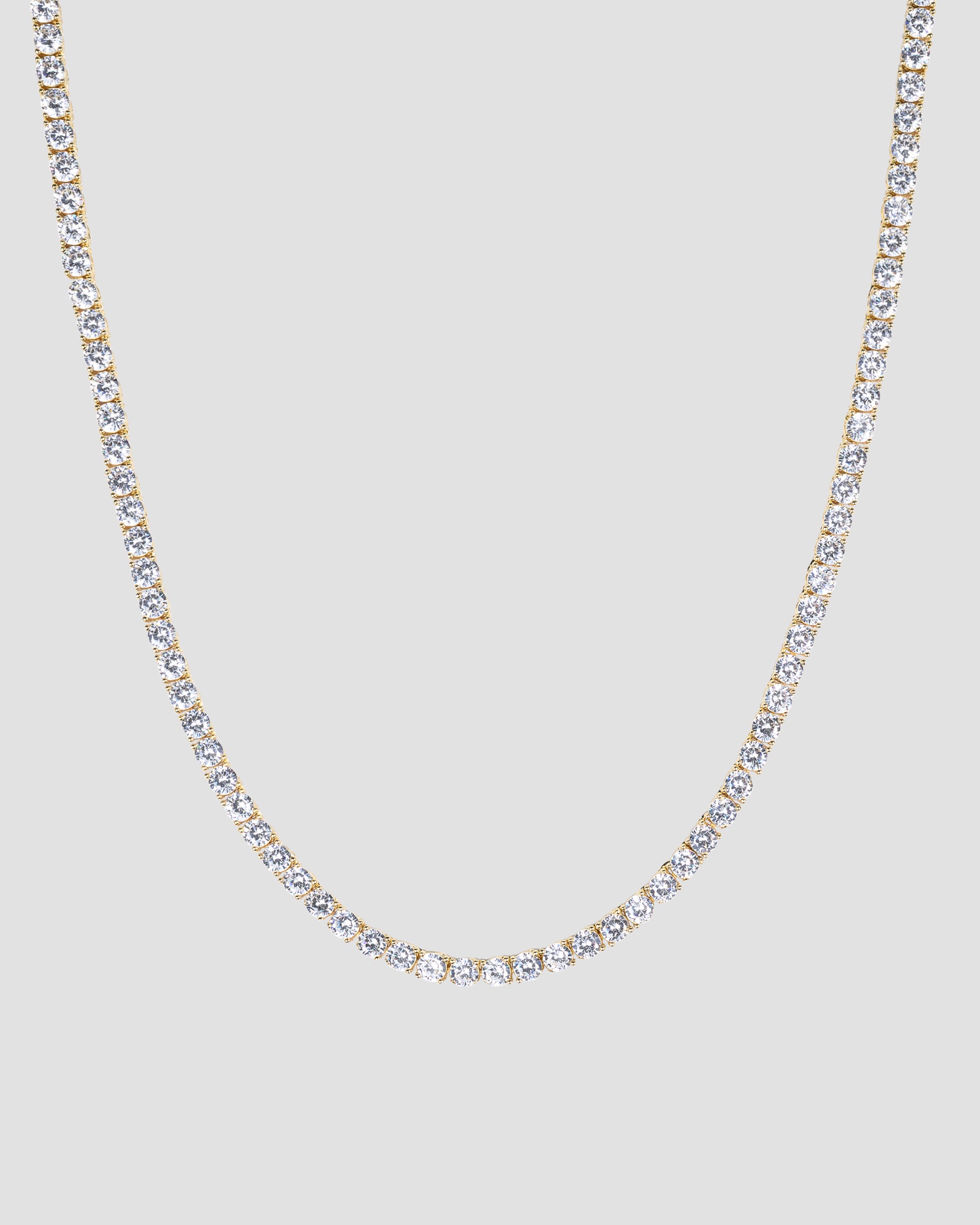 4mm Tennis Chain Gold