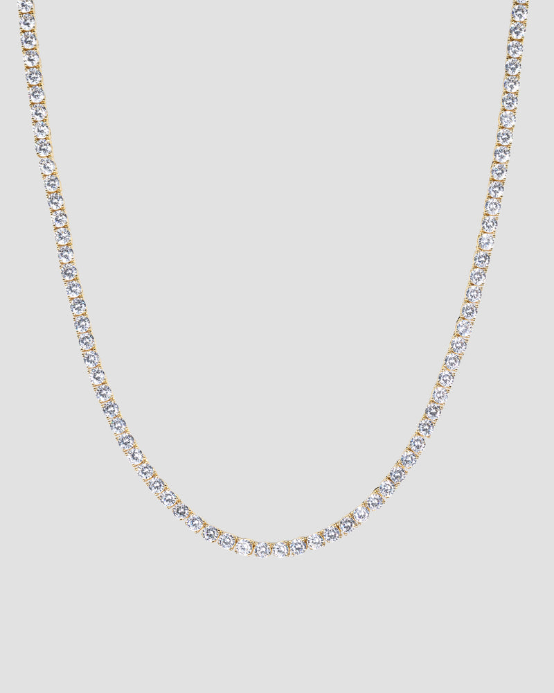 4mm Tennis Chain Gold