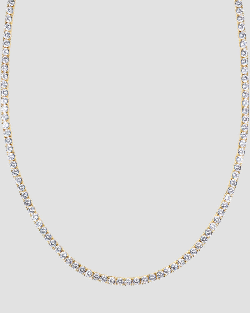 4mm Tennis Chain Gold