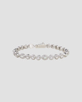 Luxe Crystal Bracelet Silver