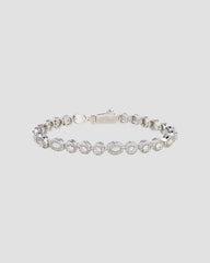 Luxe Crystal Bracelet Silver