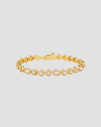 Luxe Crystal Bracelet Gold