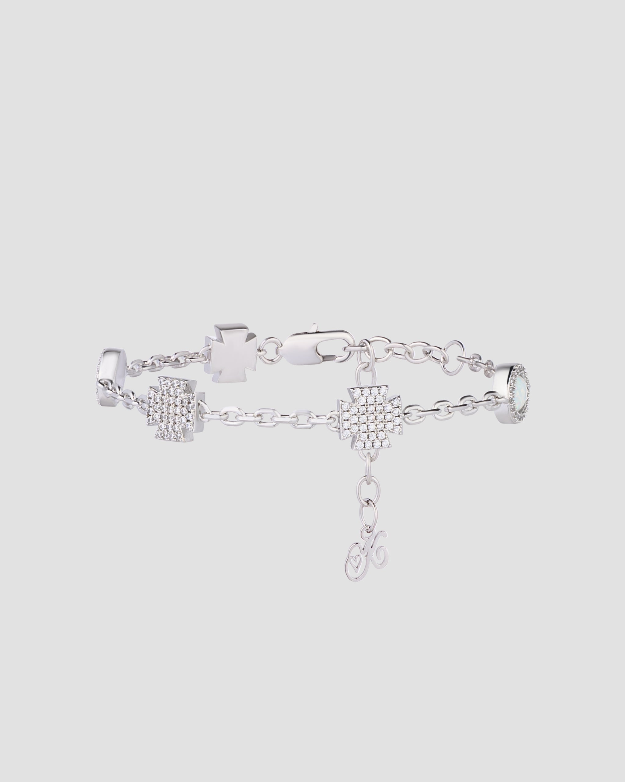 Arctic Charm Bracelet Silver