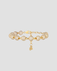 Frozen Orb Bracelet Gold