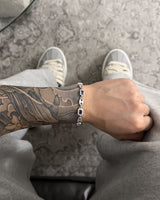 Diamond Gem Bracelet Silver