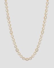 Koluré Luxe Crystal Chain Gold – 18K vergoldete, steinbesetzte Halskette mit Zirkonia