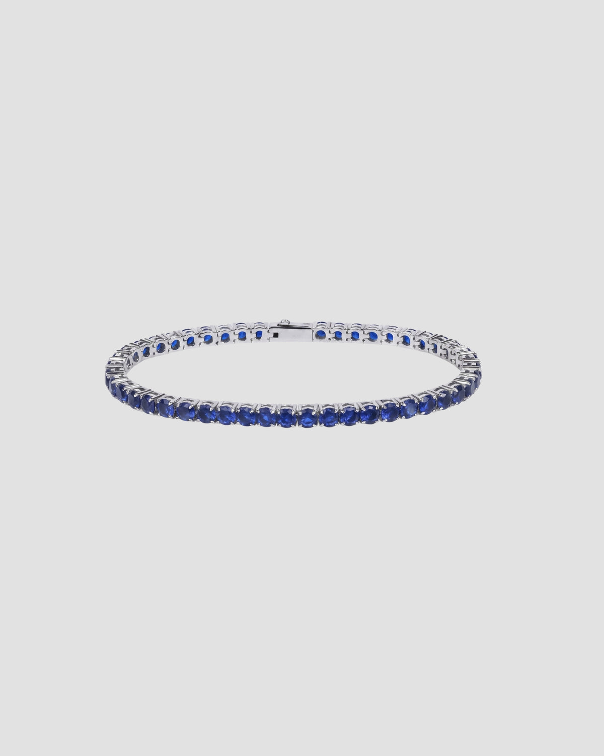 Koluré Ice Link Bracelet Navy – rhodiniertes, steinbesetztes Armband in Marineblau mit Zirkonia