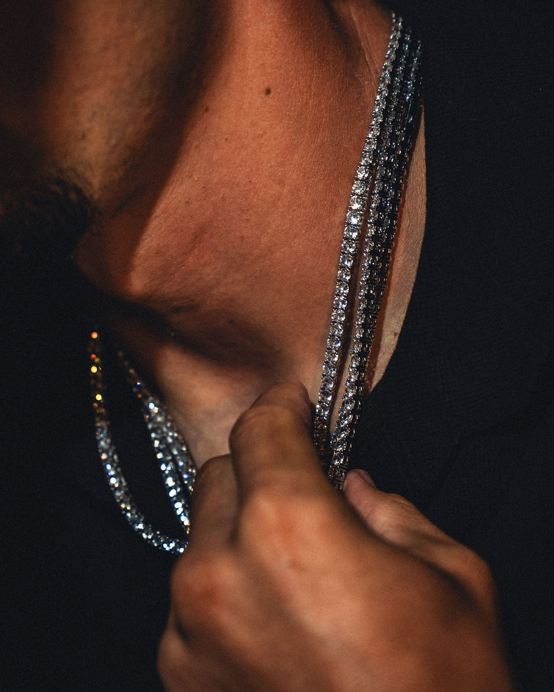 4mm Tennis Chain Silver