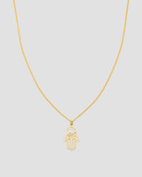 Hamsa Chain Gold
