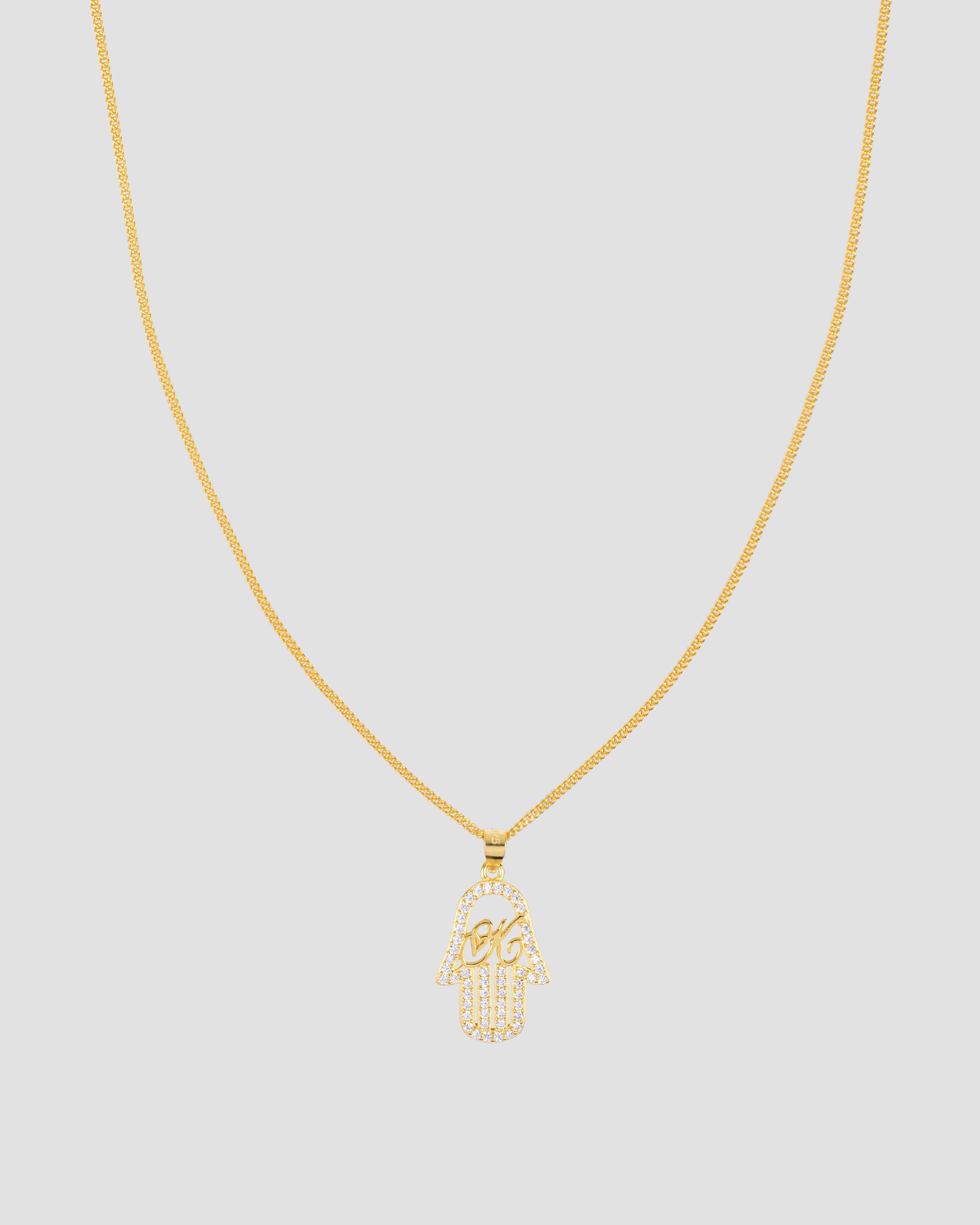 Hamsa Chain Gold