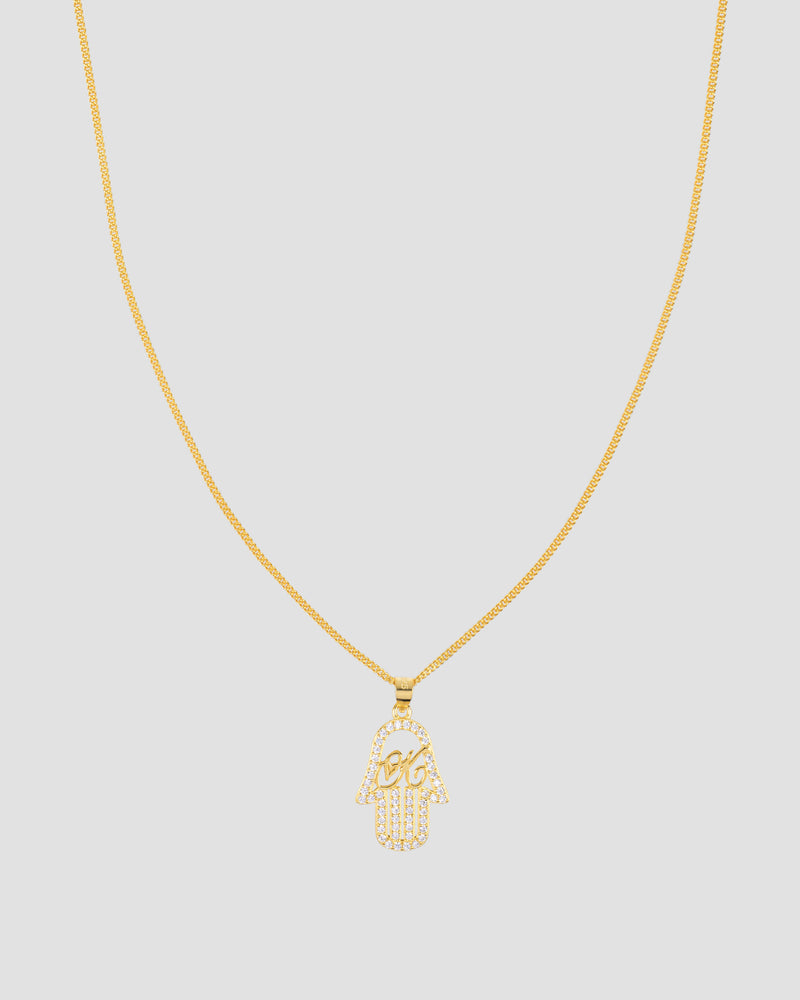 Hamsa Chain Gold