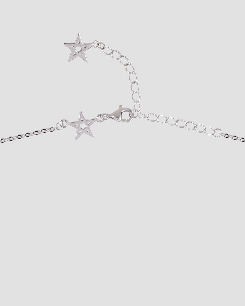 Hamsa Chain Silver