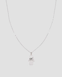 Hamsa Chain Silver