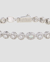 Luxe Crystal Bracelet Silver