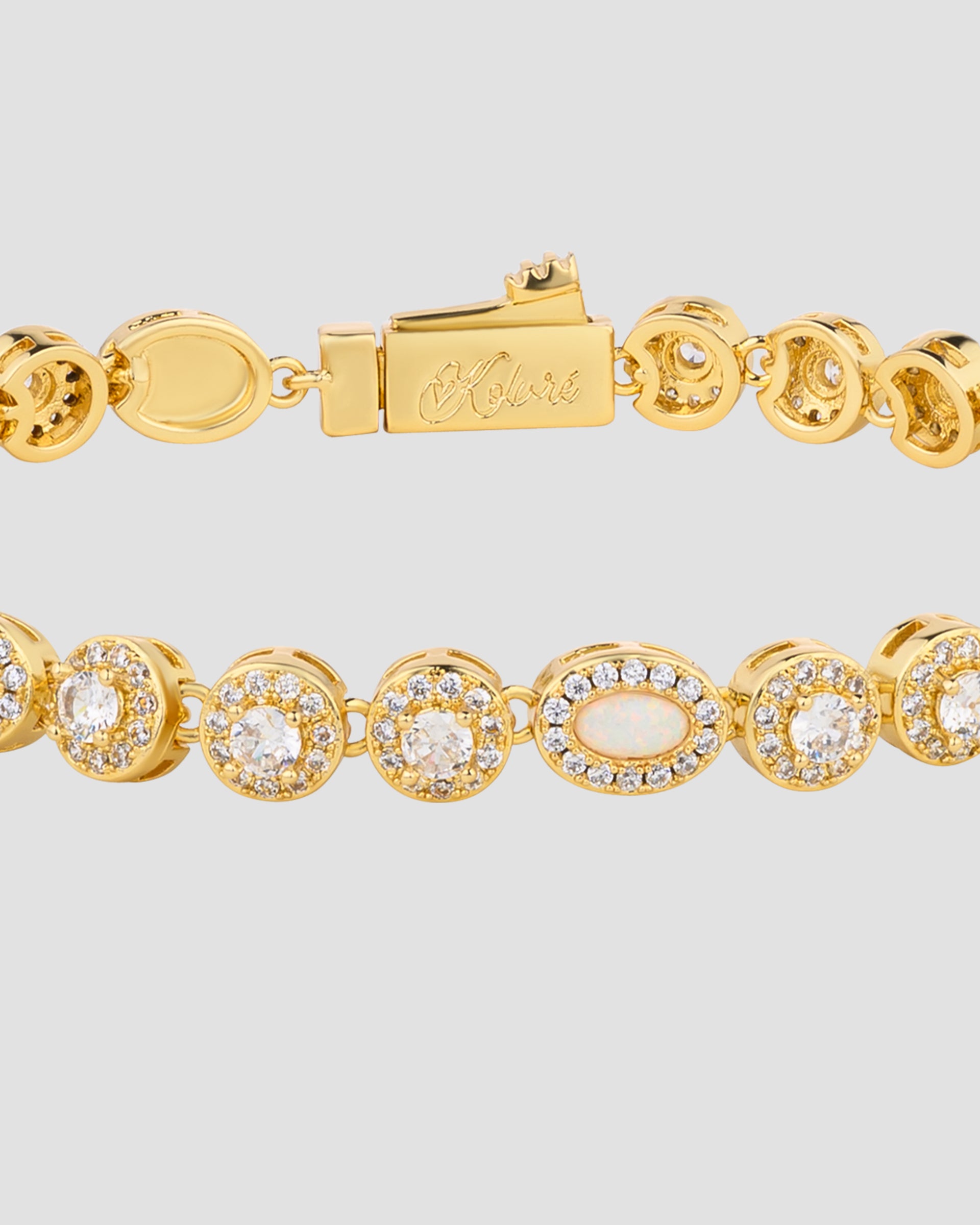 Luxe Crystal Bracelet Gold