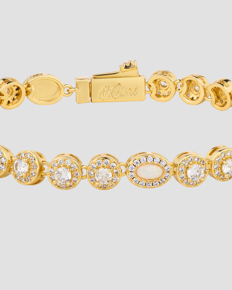 Luxe Crystal Bracelet Gold
