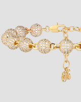 Frozen Orb Bracelet Gold