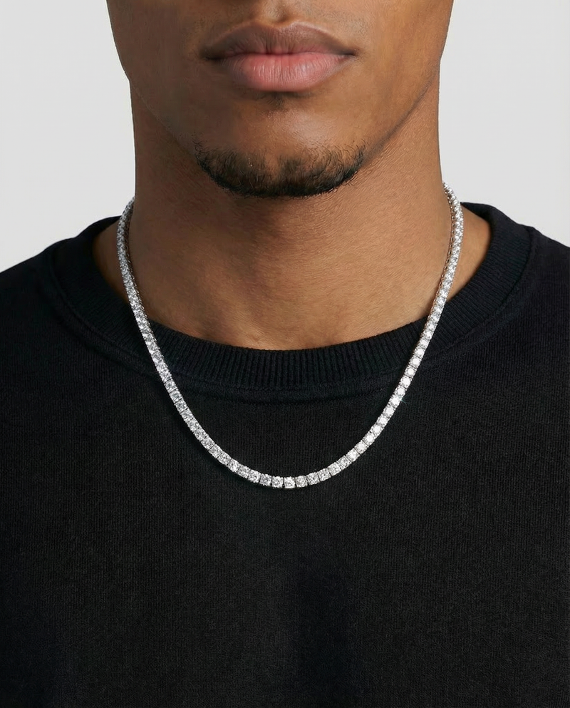 4mm Tennis Chain Silver