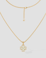 Koluré Lien d’Éclat Necklace Beige/Gold – Produktbild