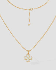 Koluré Lien d’Éclat Necklace Beige/Gold – Produktbild