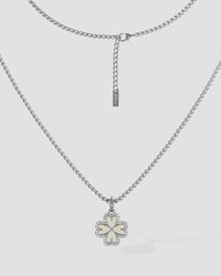 Koluré Lien d’Éclat Necklace Beige/Silber – Produktbild