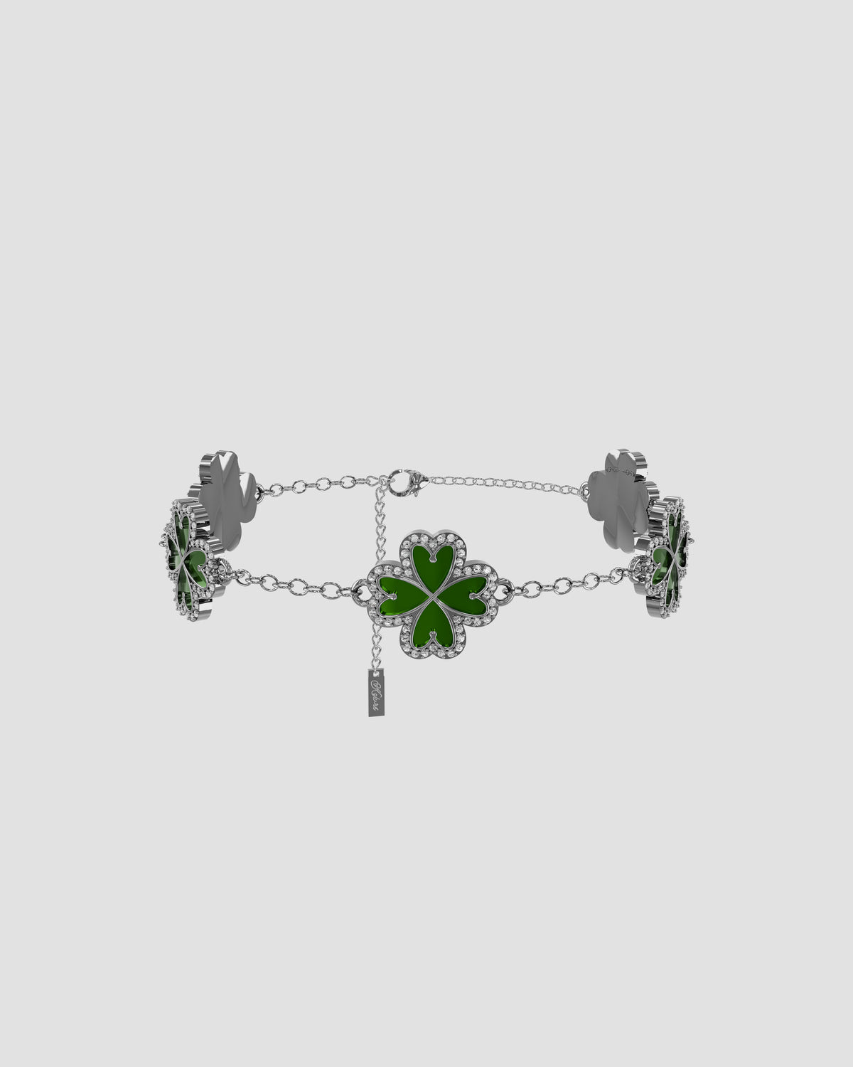 Koluré LIEN D’ÉCLAT Bracelet Green – freigestelltes Produktbild